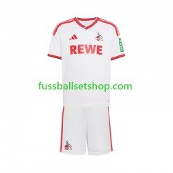 Günstige Fußball Trikotsatz FC Köln Kinder Heimtrikot 2026-2027 Kurzarm