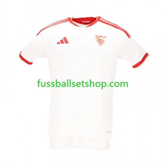 Günstige Fußball Trikotsatz FC Sevilla Herren Heimtrikot 2026-2027 Kurzarm Günstige Fußball Trikotsatz FC Sevilla Herren Heimtrikot 2026-2027 Kurzarm