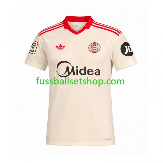 Günstige Fußball Trikotsatz FC Sevilla Retro Herren Heimtrikot 2025-2026 Kurzarm Günstige Fußball Trikotsatz FC Sevilla Retro Herren Heimtrikot 2025-2026 Kurzarm