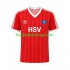 Günstige Fußball Trikotsatz Hamburger SV 1983 Retro Herren Auswärtstrikot Kurzarm