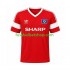 Günstige Fußball Trikotsatz Hamburger SV 1988 Retro Herren Auswärtstrikot Kurzarm