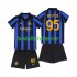 Günstige Fußball Trikotsatz Inter Mailand Alessandro Bastoni 95 Kinder Heimtrikot 2026-2027 Kurzarm