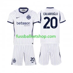 Günstige Fußball Trikotsatz Inter Mailand Hakan Calhanoglu 20 Kinder Auswärtstrikot 2026-2027 Kurzarm