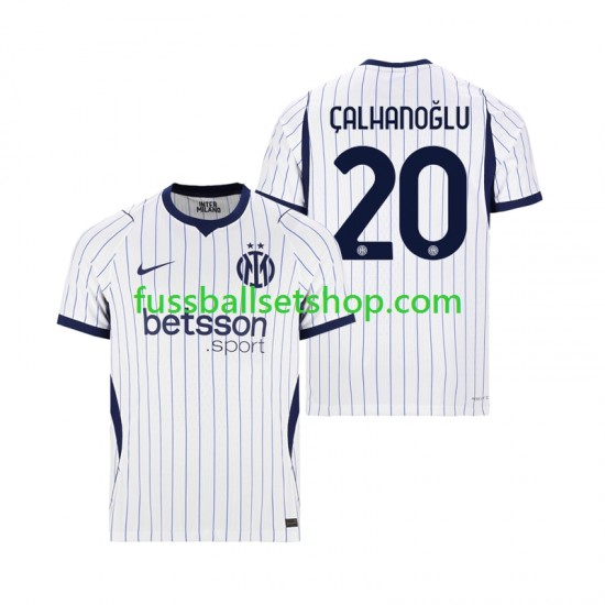 Günstige Fußball Trikotsatz Inter Mailand Hakan Calhanoglu 20 Herren Auswärtstrikot 2026-2027 Kurzarm