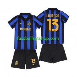 Günstige Fußball Trikotsatz Inter Mailand Lautaro Martinez 13 Kinder Heimtrikot 2026-2027 Kurzarm