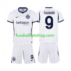 Günstige Fußball Trikotsatz Inter Mailand Marcus Thuram 9 Kinder Auswärtstrikot 2026-2027 Kurzarm