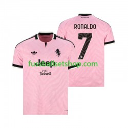 Günstige Fußball Trikotsatz Juventus Turin Cristiano Ronaldo 7 Herren Auswärtstrikot 2026-2027 Kurzarm