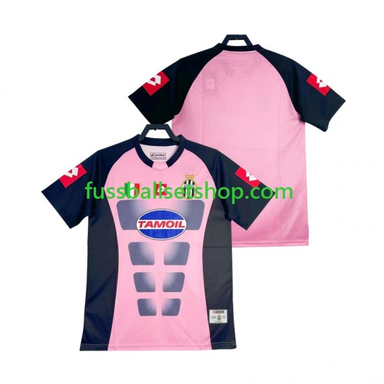 Günstige Fußball Trikotsatz Juventus Turin Torwart Retro Herren Auswärtstrikot 2002-2003 Kurzarm