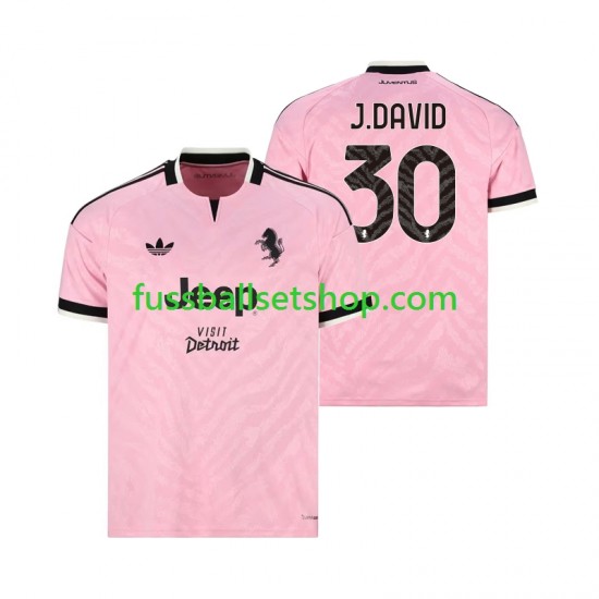 Günstige Fußball Trikotsatz Juventus Turin Jonathan David 30 Herren Auswärtstrikot 2026-2027 Kurzarm Günstige Fußball Trikotsatz Juventus Turin Jonathan David 30 Herren Auswärtstrikot 2026-2027 Kurzarm