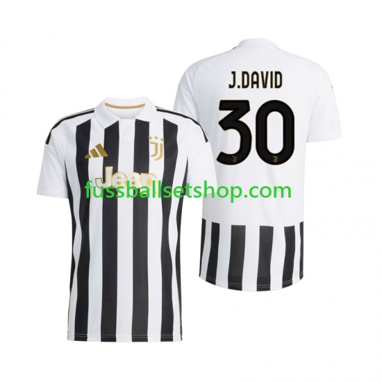 Günstige Fußball Trikotsatz Juventus Turin Jonathan David 30 Herren Heimtrikot 2026-2027 Kurzarm Günstige Fußball Trikotsatz Juventus Turin Jonathan David 30 Herren Heimtrikot 2026-2027 Kurzarm
