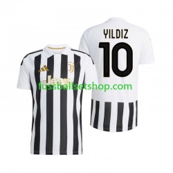 Günstige Fußball Trikotsatz Juventus Turin Kenan Yildiz 10 Herren Heimtrikot 2026-2027 Kurzarm