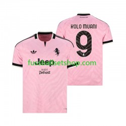 Günstige Fußball Trikotsatz Juventus Turin Randal Kolo Muani 9 Herren Auswärtstrikot 2026-2027 Kurzarm