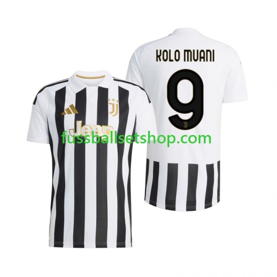 Günstige Fußball Trikotsatz Juventus Turin Randal Kolo Muani 9 Herren Heimtrikot 2026-2027 Kurzarm