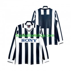 Günstige Fußball Trikotsatz Juventus Turin 1997 Retro Herren Heimtrikot Langarm