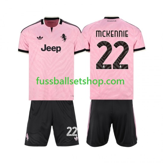 Günstige Fußball Trikotsatz Juventus Turin Weston McKennie 22 Kinder Auswärtstrikot 2026-2027 Kurzarm Günstige Fußball Trikotsatz Juventus Turin Weston McKennie 22 Kinder Auswärtstrikot 2026-2027 Kurzarm