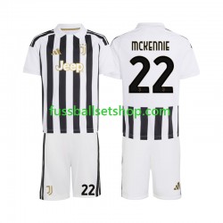 Günstige Fußball Trikotsatz Juventus Turin Weston McKennie 22 Kinder Heimtrikot 2026-2027 Kurzarm