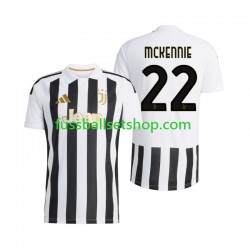 Günstige Fußball Trikotsatz Juventus Turin Weston McKennie 22 Herren Heimtrikot 2026-2027 Kurzarm