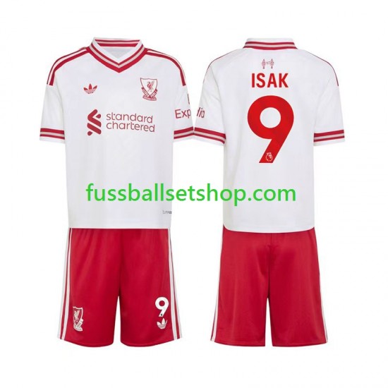 Günstige Fußball Trikotsatz Liverpool Alexander Isak 9 Kinder Auswärtstrikot 2026-2027 Kurzarm Günstige Fußball Trikotsatz Liverpool Alexander Isak 9 Kinder Auswärtstrikot 2026-2027 Kurzarm