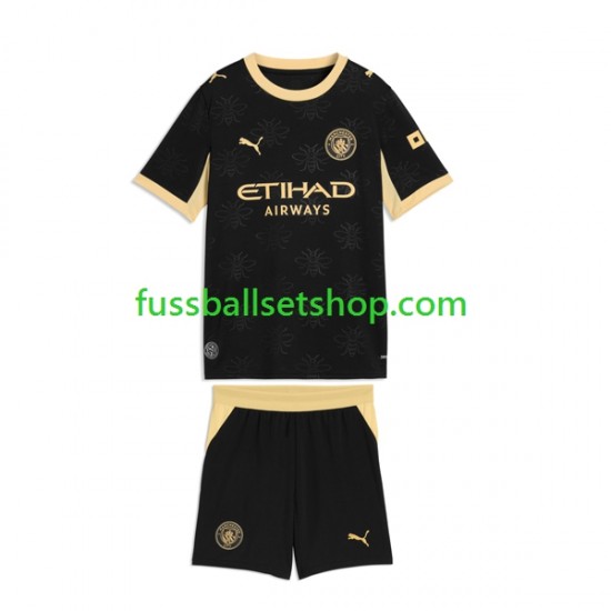 Günstige Fußball Trikotsatz Manchester City Kinder Auswärtstrikot 2026-2027 Kurzarm