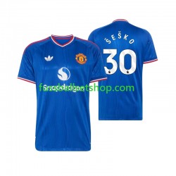 Günstige Fußball Trikotsatz Manchester United Benjamin Sesko 30 Herren Auswärtstrikot 2026-2027 Kurzarm