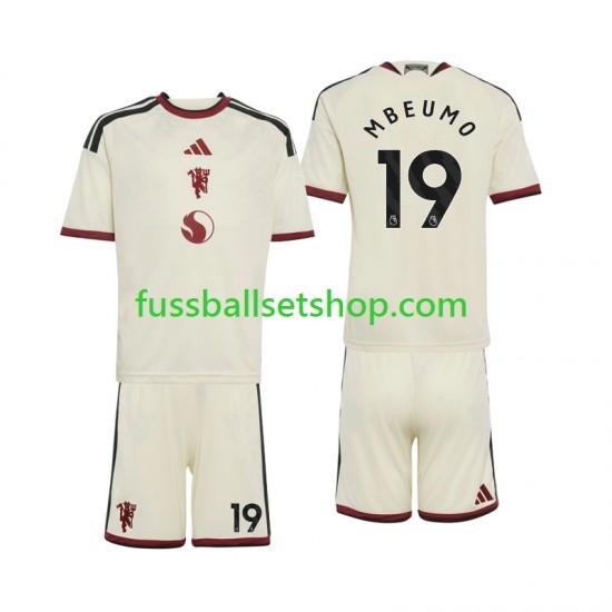 Günstige Fußball Trikotsatz Manchester United Bryan Mbeumo 19 Kinder Ausweichtrikot 2026-2027 Kurzarm Günstige Fußball Trikotsatz Manchester United Bryan Mbeumo 19 Kinder Ausweichtrikot 2026-2027 Kurzarm