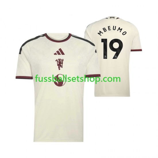 Günstige Fußball Trikotsatz Manchester United Bryan Mbeumo 19 Herren Ausweichtrikot 2026-2027 Kurzarm