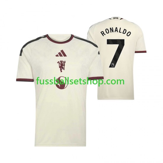 Günstige Fußball Trikotsatz Manchester United Cristiano Ronaldo 7 Herren Ausweichtrikot 2026-2027 Kurzarm