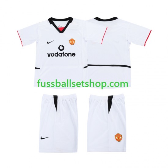 Günstige Fußball Trikotsatz Manchester United 2003 Kinder Auswärtstrikot 2002 Kurzarm Günstige Fußball Trikotsatz Manchester United 2003 Kinder Auswärtstrikot 2002 Kurzarm