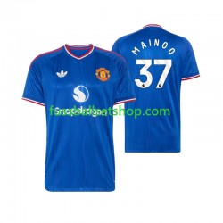 Günstige Fußball Trikotsatz Manchester United Kobbie Mainoo 37 Herren Auswärtstrikot 2026-2027 Kurzarm