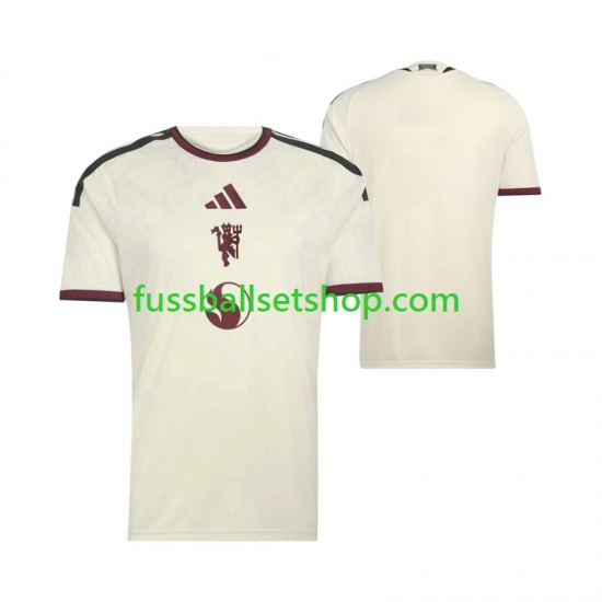 Günstige Fußball Trikotsatz Manchester United Herren Ausweichtrikot 2026-2027 Kurzarm