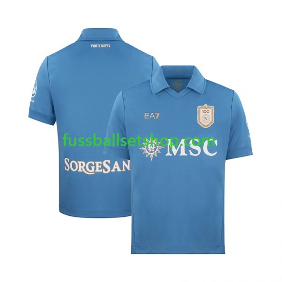 Günstige Fußball Trikotsatz SSC Neapel Herren Heimtrikot 2026-2027 Kurzarm Günstige Fußball Trikotsatz SSC Neapel Herren Heimtrikot 2026-2027 Kurzarm