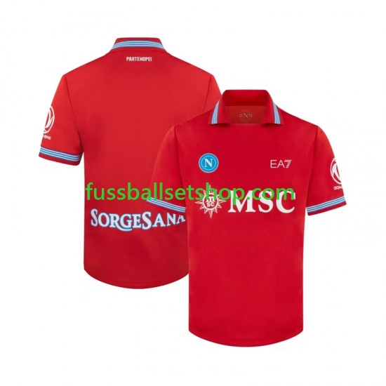 Günstige Fußball Trikotsatz SSC Neapel Herren Ausweichtrikot 2026-2027 Kurzarm