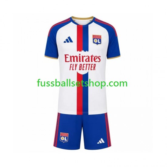 Günstige Fußball Trikotsatz Olympique Lyon Kinder Auswärtstrikot 2026-2027 Kurzarm Günstige Fußball Trikotsatz Olympique Lyon Kinder Auswärtstrikot 2026-2027 Kurzarm