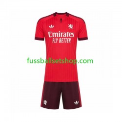 Günstige Fußball Trikotsatz Olympique Lyon Kinder Heimtrikot 2026-2027 Kurzarm