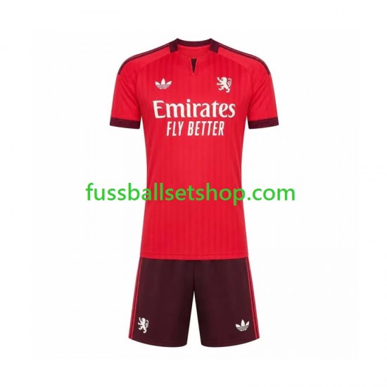 Günstige Fußball Trikotsatz Olympique Lyon Kinder Heimtrikot 2026-2027 Kurzarm