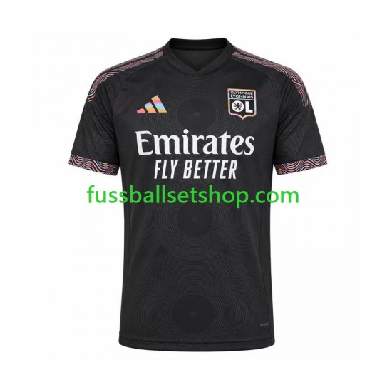 Günstige Fußball Trikotsatz Olympique Lyon Herren Ausweichtrikot 2026-2027 Kurzarm
