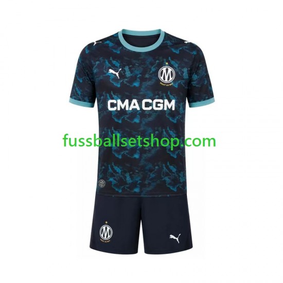 Günstige Fußball Trikotsatz Olympique Marseille Kinder Auswärtstrikot 2026-2027 Kurzarm Günstige Fußball Trikotsatz Olympique Marseille Kinder Auswärtstrikot 2026-2027 Kurzarm