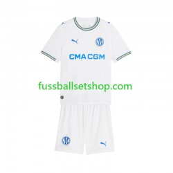 Günstige Fußball Trikotsatz Olympique Marseille Kinder Heimtrikot 2026-2027 Kurzarm