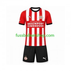 Günstige Fußball Trikotsatz PSV Eindhoven Kinder Heimtrikot 2026-2027 Kurzarm