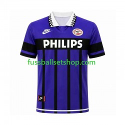 Günstige Fußball Trikotsatz PSV Eindhoven 1995 Retro Herren Auswärtstrikot Kurzarm