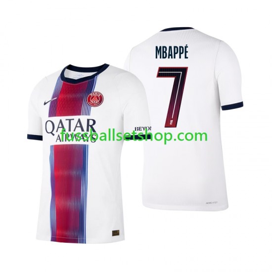 Günstige Fußball Trikotsatz Paris Saint-Germain Mbappé Kylian 7 Herren Auswärtstrikot 2026-2027 Kurzarm