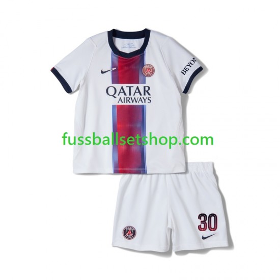Günstige Fußball Trikotsatz Paris Saint-Germain Lionel Messi 30 Kinder Auswärtstrikot 2026-2027 Kurzarm