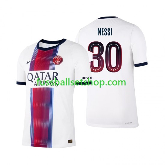 Günstige Fußball Trikotsatz Paris Saint-Germain Lionel Messi 30 Herren Auswärtstrikot 2026-2027 Kurzarm