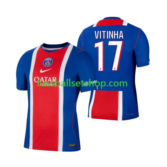 Günstige Fußball Trikotsatz Paris Saint-Germain Vitinha 17 Herren Heimtrikot 2026-2027 Kurzarm Günstige Fußball Trikotsatz Paris Saint-Germain Vitinha 17 Herren Heimtrikot 2026-2027 Kurzarm