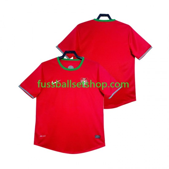 Günstige Fußball Trikotsatz Portugal 2012 Retro Herren Heimtrikot Kurzarm Günstige Fußball Trikotsatz Portugal 2012 Retro Herren Heimtrikot Kurzarm