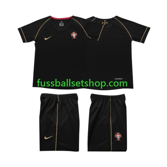 Günstige Fußball Trikotsatz Portugal Retro Kinder Auswärtstrikot 2006 Kurzarm Günstige Fußball Trikotsatz Portugal Retro Kinder Auswärtstrikot 2006 Kurzarm