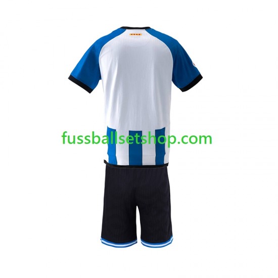 Günstige Fußball Trikotsatz Espanyol  Kinder Heimtrikot 2026-2027 Kurzarm