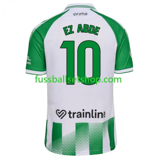 Günstige Fußball Trikotsatz Betis Sevilla Abde Ezzalzouli 10 Herren Heimtrikot 2026-2027 Kurzarm