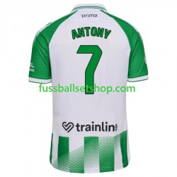 Günstige Fußball Trikotsatz Betis Sevilla Antony 7 Herren Heimtrikot 2026-2027 Kurzarm