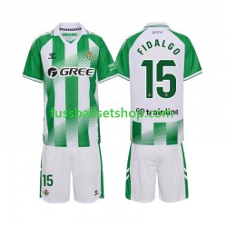 Günstige Fußball Trikotsatz Betis Sevilla Fidalgo 15 Kinder Heimtrikot 2026-2027 Kurzarm